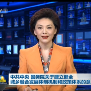 （受權發布）中共中央 國務院關于建立健全城鄉融合發展體制機制和政策體系的意見 ...
