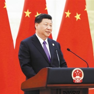 習近平和彭麗媛歡迎出席亞洲文明對話大會的外方領導人夫婦及嘉賓
