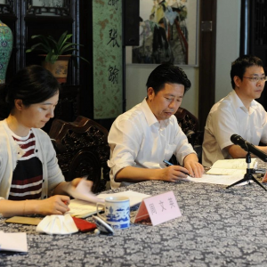 松江區文化旅游局赴程十發藝術館、董其昌書畫藝術博物館開展調研工作