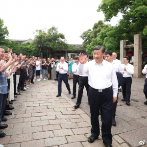 習近平在江蘇蘇州市考察調研